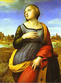 'Saint Catherine of Alexandria' by Raphael